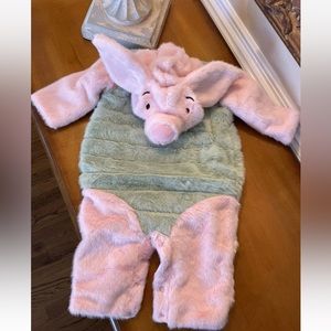 Pottery Barn Kids Halloween Costume Disney Winnie The Pooh Piglet 0-6M